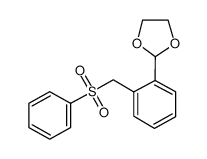 2-[2-(苯磺酰甲基)苯基]-1,3-二氧戊环