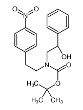 (R)-(2-羟基-2-苯乙基)(4-硝基苯乙基)氨基甲酸叔丁酯