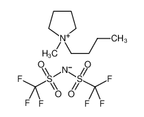 1-正丁基-1-甲基吡咯烷二(三氟甲基磺酰)酰亚胺
