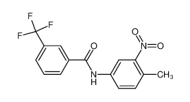 N-(4-甲基-3-硝基苯基)-3-(三氟甲基)苯甲酰胺
