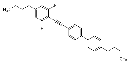 4-丁基-4'-[(4-丁基-2，6-二氟苯基)乙炔基]-1，1'-联苯