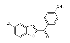 (5-氯苯并呋喃-2-基)(4-甲氧基苯基)甲酮