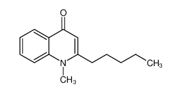 1-甲基-2-戊基-4(1H)-喹啉酮