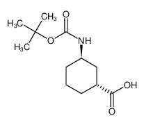 反式-3-(Boc-氨基)环己烷甲酸