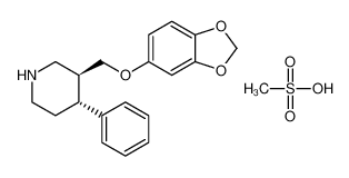 Paroxetine mesylate
