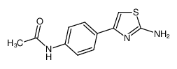 2-氨基-4-(4-乙酰氨基苯基)噻唑