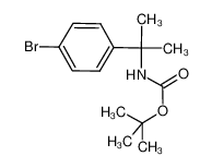 (2-(4-溴苯基)丙-2-基)氨基甲酸叔丁酯