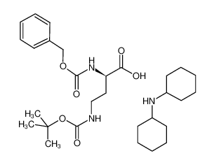 N-苄氧羰基-N'-叔丁氧羰基-D-2,4-二氨基丁酸二环己胺盐