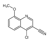 4-氯-8-甲氧基喹啉-3-甲腈