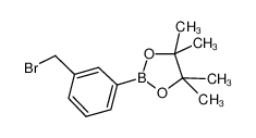 2-(3-(溴甲基)苯基)-4,4,5,5-四甲基-1,3,2-二氧硼杂环戊烷