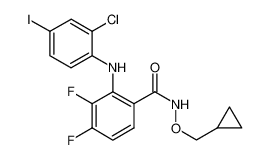 2-[(2-氯-4-碘苯基)氨基]-N-(环丙基甲氧基)-3,4-二氟-苯甲酰胺