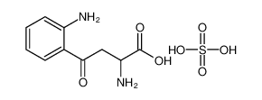 2-氨基-4-(2-氨基苯基)-4-氧代丁酸硫酸盐