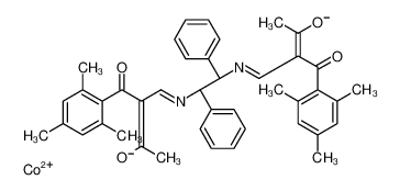 (1R,2R)-N,N''-双[3-氧代-2-(2,4,6-三甲基苯酰)亚丁基]-1,2-二苯基乙二胺合钴(II)