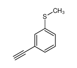 1-乙炔基-3-(甲硫基)苯
