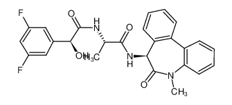 (S)-2-((S)-2-(3,5-二氟苯基)-2-羟基乙酰氨基)-N-((S)-5-甲基-6-氧代-6,7-二氢-5H-二苯并[b,d]氮杂卓-7-基)丙酰胺