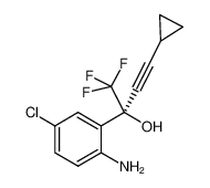 (S)-1-(2-Amino-5-chlorophenyl)-1-(trifluoromethyl)-3-cyclopropyl-2-propyn-1-ol