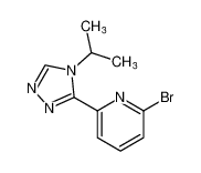 2-溴-6-(4-异丙基-4H-1,2,4-三唑-3-基)吡啶