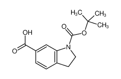 1-(叔丁氧羰基)二氢吲哚-6-羧酸