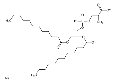 1,2-dilauroyl-sn-glycero-3-phospho-L-serine (sodium salt)