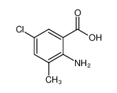 2-氨基-5-氯-3-甲基苯甲酸