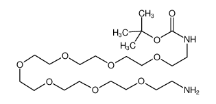 O-(2-氨基乙基)-O′-[2-(叔丁氧羰基-氨基)乙基]六聚乙二醇