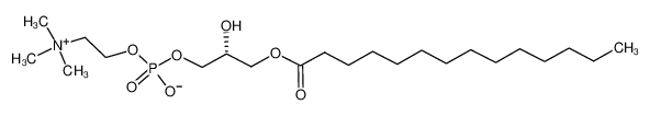 1-myristoyl-2-hydroxy-sn-glycero-3-phosphocholine