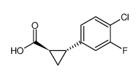 2-（4-氯-3-氟苯基）环丙烷-1-羧酸