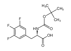 (R)-2-((叔丁氧基羰基)氨基)-3-(3,4,5-三氟苯基)丙酸