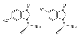 2-(5-甲基-3-氧代-2，3-二氢-1H-茚-1-亚基)丙二腈