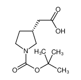 (R)-2-(1-Boc-3-吡咯烷基)乙酸
