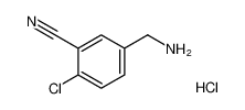 5-(氨甲基)-2-氯苯甲腈盐酸盐