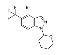 4-溴-1-(四氢-2H-吡喃-2-基)-5-(三氟甲基)-1H-吲唑