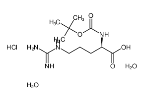 (R)-2-((叔丁氧基羰基)氨基)-5-胍基戊酸盐酸盐水合物