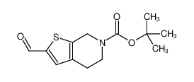 2-甲酰基-4，5-二氢噻吩并[2，3-c]吡啶-6(7H)-羧酸叔丁酯