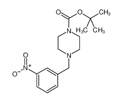 1-Boc-4-(3-硝基苄基)哌嗪