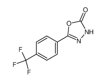 5-(4-(Trifluoromethyl)phenyl)-1，3，4-oxadiazol-2(3H)-one