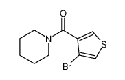 (4-溴噻吩-3-基)(哌啶-1-基)甲酮