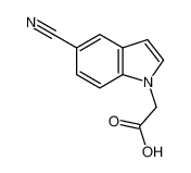 5-氰基吲哚-1-乙酸