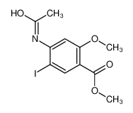 4-乙酰氨基-5-碘-2-甲氧基苯甲酸甲酯