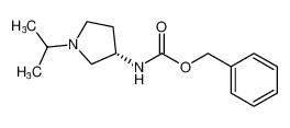 苄基N-[(3S)-1-(丙-2-基)吡咯烷-3-基]氨基甲酸酯