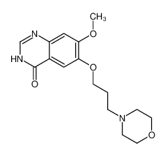 7-甲氧基-6-(3-吗啉-4-基丙氧基)喹唑啉-4(3H)-酮