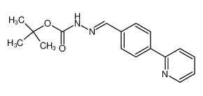 [[4-(2-吡啶基)苯基]亚甲基]-肼羧酸叔丁酯