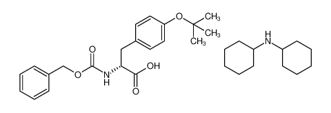 N-苄氧羰基-O-叔丁基-D-酪氨酸二环己胺盐