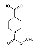 1-甲氧羰基哌啶-4-甲酸