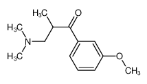 3-(二甲基氨基)-1-(3-甲氧基苯基)-2-甲基-1-丙酮