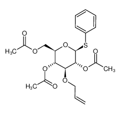 苯基-2,4,6-三-O-乙酰基-3-O-烯丙基-1-硫代-&beta;-D-吡喃葡萄糖苷