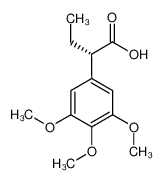 (S)-2-(3,4,5-三甲氧基苯基)丁酸