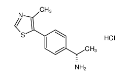 (S)-1-(4-(4-甲基噻唑-5-基)苯基)乙胺盐酸盐
