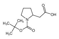2-(1-Boc-2-吡咯烷基)乙酸