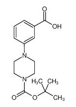 3-(4-Boc-1-哌嗪基)苯甲酸